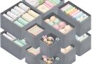 Lot de 12 Organisateur Tiroir, Organisateur de Bureau Maquillage, Boite de Rangement Vetement e Cuisine, Gris Classique – Le détail qui change tout au quotidien
