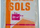 SAVY Bâche de protection sol 4m x 5m – Le détail qui change tout au quotidien