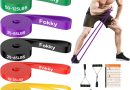 Fokky Elastique Musculation,5 Niveaux différents Élastique Musculation,Bande Elastique Musculation avec Poignées Ancre de Porte – Le détail qui change tout au quotidien