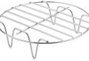 PARENCE.- Grille Ronde pour Air Fryer – 17,5 cm – Accessoire en Acier Inoxydable pour Friteuse à Air – Le détail qui change tout au quotidien