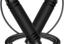 Blukar Corde à Sauter, Speed Jump Rope Réglable pour Hommes & Femmes, Roulements à Billes en Acier, Poignées Antidérapantes en Mousse, Câble en Acier pour Fitness, Crossfit, Sport, Boxe, GYM – Le détail qui change tout au quotidien