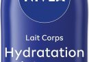NIVEA Lait corps Hydratation Intense 72H (1 x 400 ml) — Lait Nourrissant à l&rsquo;Acide Hyaluronique pur & Huile d&rsquo;Amande Douce — Crème hydratante corps pour peaux sèches à très sèches – Le détail qui change tout au quotidien