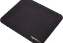 Amazon Basics Rectangulaire Tapis de Souris Gaming,Standard, Noir – Le détail qui change tout au quotidien