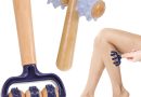 Lot de 2 rouleaux de massage avec poignée – Pour la relaxation des jambes, des bras, des épaules, des pieds, du cou, des douleurs musculaires – Le détail qui change tout au quotidien