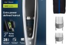 Philips Hair Clipper Série 5000, Tondeuse à Cheveux Lavable avec Technologie Trim-n-Flow Pro (HC5630/15) – Le détail qui change tout au quotidien