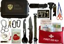 Kit de Survie 40-en-1| Étui Rigide Premium avec Couteau Tactique, Lampe Torche LED, Allume-feu, kit Premiers Secours – Randonnée, Camping, bushcraft, Urgence – Safe&Ready – Le détail qui change tout au quotidien