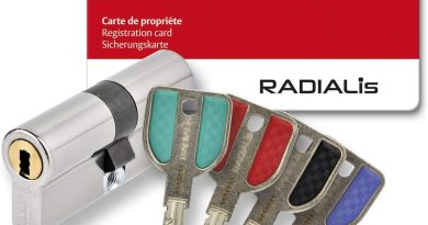 Vachette RADIALis – Cylindre de Serrure Débrayable SYNKRO 32,5×32,5 mm Inox, Sécurité Maximale, pour Porte extérieure, porte d&rsquo;entrée – 4 Clés Incopiables, Carte de Propriété – Le détail qui change tout au quotidien