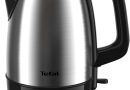 TEFAL Bouilloire Inox 1,7L Bouilloire sans fil 1,7L Résistance cachée Filtre anticalcaire base pivotante 369° KI150D10 – Le détail qui change tout au quotidien