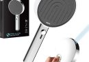 Pommeau de Douche Economie Deau, Haute Pression Douchette avec 7 Modes de Jet, 135 mm Grande Poire de Douche, Chromé – Le détail qui change tout au quotidien
