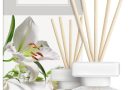 ipuro – Essentials Parfum d&rsquo;intérieur White Lily 50ml – Notes de pêche, muguet, Jasmin, musc Blanc, Bois de cèdre – Diffuseur à bâtonnets – Parfum Floral Doux et apaisant pour Maison – Le détail qui change tout au quotidien
