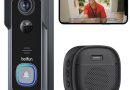 BOIFUN 2K FHD Sonnette sans Fil Exterieur Etanche, Grand Angle de 166°, Installation Facile, Détection Humaine PIR, Vision Nocturne, IP65 Étanche, Audio Bidirectionnel, Supporte Uniquement 2,4 GHz – Le détail qui change tout au quotidien