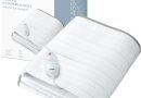 Beurer TS 17 Surmatelas Chauffant, Matière Douce Non Tissée, Antidérapante grâce à la Fixation avec Elastique, 3 Niveaux de Température, 150x80cm, Système de Sécurité, Interrupteur Amovible, Lavable – Le détail qui change tout au quotidien