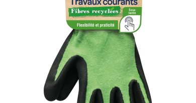 MAPA – Travaux Courants Fibres Recyclées – Gants de Jardinage Multi-Usages en Fibres Recyclées – Flexibles et Résistants – 1 paire – Taille L – Le détail qui change tout au quotidien