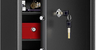 Coffre-Fort avec 2 Clés, WASJOYE Grand Boîte de Serrure à Clé, 67L Boîte Sécurité à Domicile/Bureaux, Coffre-Fort en Acier pour Ranger l&rsquo;Argent, Bijoux, Médicament, Téléphone, Document, 62.5*37*31cm – Le détail qui change tout au quotidien