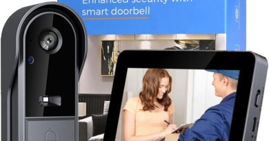 Winnes Sonnette sans Fil avec Caméra 1080P Exterieur étanche avec écran de 4,3 Pouces,Audio bidirectionnel,Caméra Grand Angle de 170°,Vision Nocturne,sans abonnement,sans APP,sans WiFi – Le détail qui change tout au quotidien