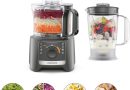 Kenwood MultiPro Compact FDP31.170GY, Robot Culinaire, Fonction Pétrissage et Disque Trancheur, Blender 1.2L, 2 Vitesses + Pulse, Bol 2.1L, 800W, Gris – Le détail qui change tout au quotidien
