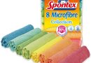 Spontex Microfibre Collection | Microfibres Multi-usages | 8 Chiffons de Nettoyage en Microfibre – Le détail qui change tout au quotidien