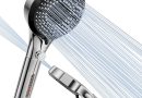 Diboniur Pommeau de Douche Haute Pression avec 6 Modes de Jet, Pommeau de Douche Anti Calcaire avec Fonction de Filtrage, Pommeau de Douche Economie Deau (Sans Flexible) – Le détail qui change tout au quotidien