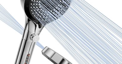 Diboniur Pommeau de Douche Haute Pression avec 6 Modes de Jet, Pommeau de Douche Anti Calcaire avec Fonction de Filtrage, Pommeau de Douche Economie Deau (Sans Flexible) – Le détail qui change tout au quotidien