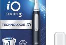 Oral-B iO 3 Brosse A Dents Electrique Noire, Pour Adultes, Modes De Nettoyage Avec Blancheur, Doux Pour Les Gencives, Capteur De Pression, Brossette Oral B De Rechange, Chargeur, Porte-Brossettes – Le détail qui change tout au quotidien