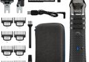 Wahl Pro Series High Visibilty Tondeuse, lame de coupe rapprochée, Lithium-Ion, tondeuse à barbe entièrement lavable, kit de toilettage, têtes interchangeables, sans fil, coupe près de la peau – Le détail qui change tout au quotidien