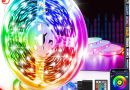Ruban LED, 10M Flexible RGB Bande LED Decoration Chambre, Bluetooth App Contrôle Synchroniser avec Rythme de Musique, Led Chambre pour Gaming Room, Plafond, Mariage, Fête, Cuisine, TV, Bureau – Le détail qui change tout au quotidien