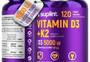 Vitamine D3 K2 Haute Dose – 5000 UI Vitamine D + 100 µg K2 MK-7 – 120 Gélules Véganes – Développé aux Pays-Bas – Certifié GMP & Testé en Laboratoire – Soutien Os, Dents & Immunité – Le détail qui change tout au quotidien