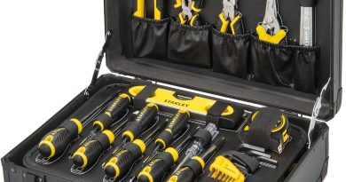 STANLEY Valise de Maintenance 142 Pièces – Pinces et Coupe-Touts, Clé à Molette, Niveau, Mesure, Tournevis, Scie à Métaux, Cutter, Marteau, Outils pour Serrage-Vissage STMT98109-1 – Le détail qui change tout au quotidien