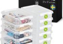 SmartStore – 10x Boîte de Rangement Plastique avec Couvercle Classic 1L (21x17x6cm) | Empilable et de Qualité Alimentaire | Boîte Plastique avec Couvercle & Coins Renforcés | Garantie 10 Ans – Le détail qui change tout au quotidien