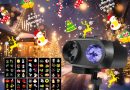 LED Projecteur Noël Extérieur Intérieur, Halloween avec 10 Diapositives avec 8 Motifs et 10 Couleurs Océan, IP67 Projecteur étanche éclairage pour Noël, Halloween, Fête – Le détail qui change tout au quotidien