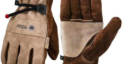 Gants De Travail En Cuir Pour Hommes Ou Femmes.Pour Le Jardinage, Le Soudage, La Construction, La Tronçonneuse, La Ferme, Le Ranch, etc.Cuir De Vache, Doublure En Coton, Pratique Et Solide.L – Le détail qui change tout au quotidien