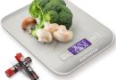 PORTENTUM Balance de Cuisine Électronique de Haute Précision 5000g/1g avec Écran LCD Rétroéclairé, 6 Unités et Fonction Tare Acier Inoxydable, Smart Digital, Balance Alimentaire – Le détail qui change tout au quotidien