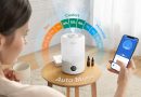 LEVOIT Humidificateur d&rsquo;air bébé Intelligent Top-Fill 3L, Avec Alexa et APP, à Ultrasons à Brume Froide et Diffuseur, 19dB Silencieux, Minuterie, Sans BPA Dual 200S – Le détail qui change tout au quotidien