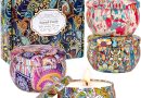 Coffret Cadeau de Bougies Parfumées pour Femmes, Lot de 4 Bougies d&rsquo;aromathérapie au Soja Longue Durée, Bougie Parfumée de Noël, Cadeaux d&rsquo;anniversaire et de Noël pour Femmes, Bain, Spa et de yoga – Le détail qui change tout au quotidien