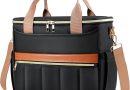 Sac Isotherme Repas Homme Femme, 14,7L Glaciere Souple Isothermes avec 6 Poches, Grand Étanche Sac Lunch Box avec Bandoulière Réglable, Lunch Bag pour Travail/École/Pique-niques/Voyage – Le détail qui change tout au quotidien