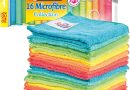 Spontex Chiffons de nettoyage microfibre | 16 chiffons de nettoyage collection microfibre |à poussière et de cuisine | 30 x 30 cm | Couleurs assorties | 16 unités – Le détail qui change tout au quotidien