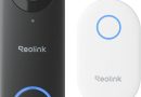 Reolink Sonnette Vidéo PoE avec Chime, Sonnette Extérieur avec Caméra 5MP, Vue Diagonale à 180°, Audio Bidirectionnel, Détection de Personne, Etanche, Alertes, Compatible avec NVR, Video Doorbell PoE – Le détail qui change tout au quotidien