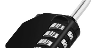 ZHEGE Cadenas Code 4 Chiffres, Cadenas a Code Pour Casier Vestiaire Sport, College, Scolaire, Cadna avec Code Exterieur Pour Portail, Abri de Jardin, Noir – Le détail qui change tout au quotidien