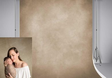 Kate 5x7ft/1.5×2.2m Light Brown Photo Toile de Fond Microfibre réutiliser Abstrait pour Studio de Photographie – Le détail qui change tout au quotidien