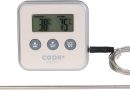 CUISY – KC2053 – Thermometre Sonde Minuteur Numerique Electronique Digital Cusine Cuisson Four Barbecue Viande Taupe/Bordeaux/Noir/Gris 8 x 8 x 1,8 cm – Le détail qui change tout au quotidien
