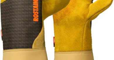 ROSTAING Gants RONCIER – Paire de Gants de Jardinage – Protection Cuir – Gants de Jardinage pour les Épines et Ronces et Gants de Travail, Beige – Le détail qui change tout au quotidien