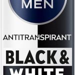 NIVEA MEN Déodorant Spray Black & White Invisible (1 x 200 ml), déodorant homme anti-traces blanches et jaunes, anti-transpirant anti odeur & humidité, protection efficace 72 h, sans alcool – Le détail qui change tout au quotidien