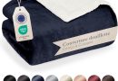 Blumtal Plaid Polaire 150 x 200 – Certifié Oeko-TEX®, Sherpa, Couverture Haute Qualité, Douce, Chaude, Moelleuse, Bleu Foncé – Le détail qui change tout au quotidien