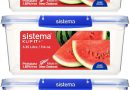 Sistema KLIP IT PLUS Récipients de conservation alimentaire | 3,35 litres | Boîtes alimentaires étanches, empilables et hermétiques | lunch box enfant | 3 pièces – Le détail qui change tout au quotidien