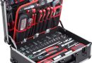 Meister Chariot à outils 156 pièces – Ensemble d&rsquo;outils – Avec roulettes – Poignée télescopique / Mallette à outils professionnelle remplie / Boîte à outils roulante / 8971440 – Le détail qui change tout au quotidien