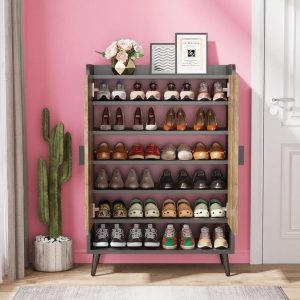 Meuble à chaussures, armoire de rangement pour chaussures